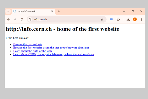 First Website