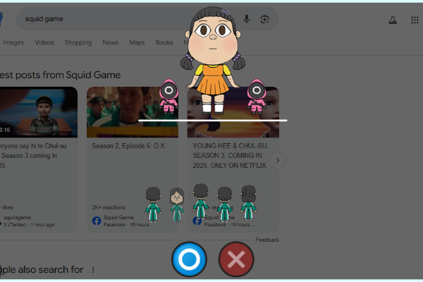 Easter Eggs Squid Game