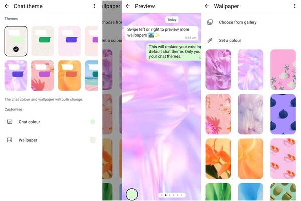 whatsapp theme update