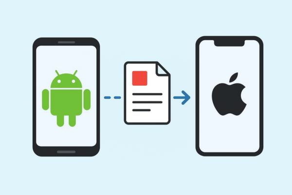 adroid to ios