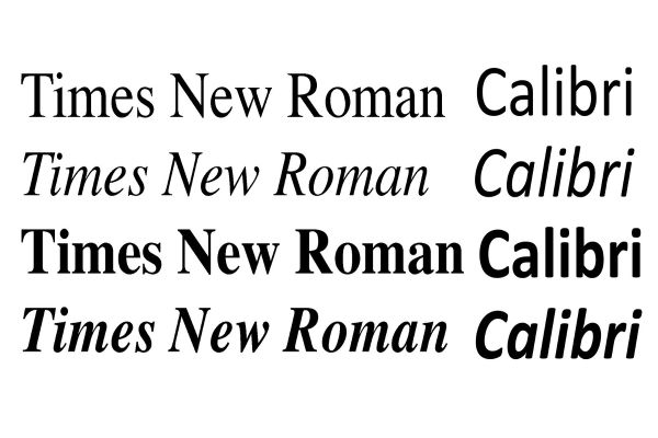 Times New Roman