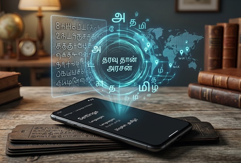 Tamil Usage in Mobile